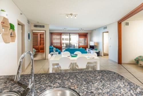 Three-Bedroom Apartment with Water View