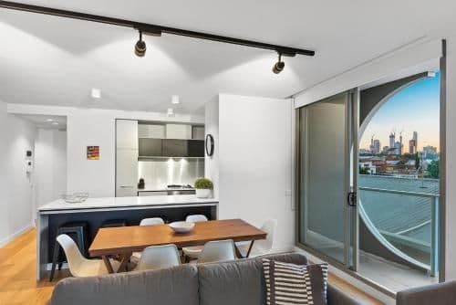 Deluxe Two-Bedroom Apartment with City View