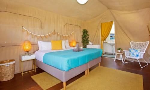 Luxury King/Twin Glamping Tent with Ocean View