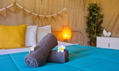 Luxury King/Twin Glamping Tent with Ocean View