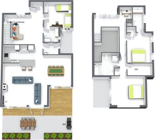 Three-Bedroom House