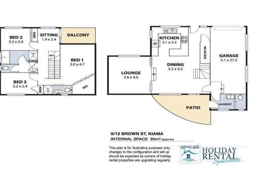 Bombo Blue - pet friendly townhouse4
