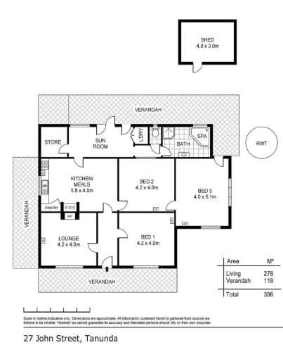 Three-Bedroom House