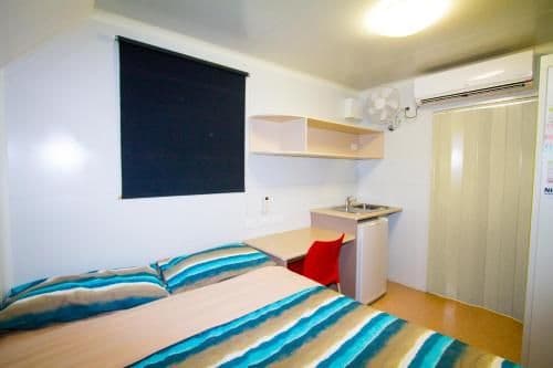 Compact Queen Van Room