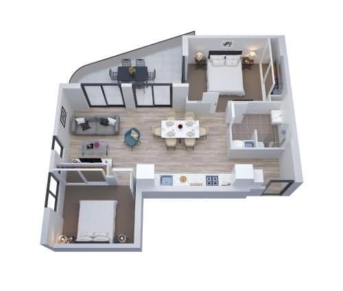 Two-Bedroom Apartment