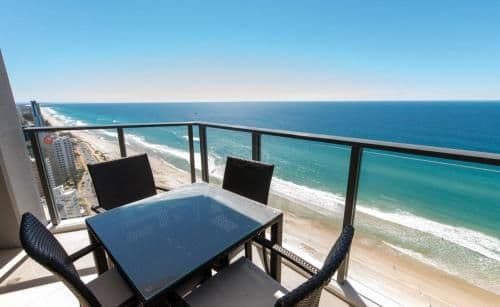 Two Bedroom Apartment with Ocean View - Higher Floor