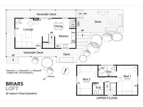 Two-Bedroom Cottage