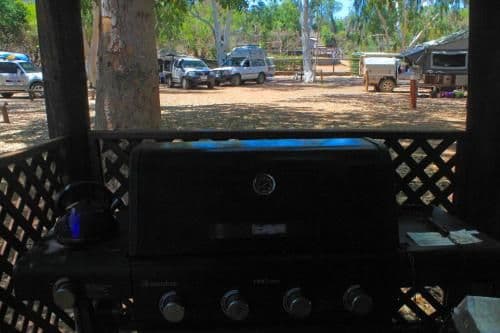Camp Ground Unit with Shared Bathroom