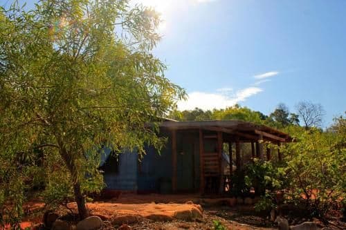 Log Cabin with Shared Bathroom