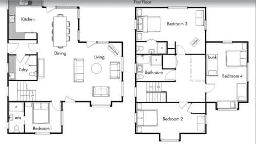 Four-Bedroom House