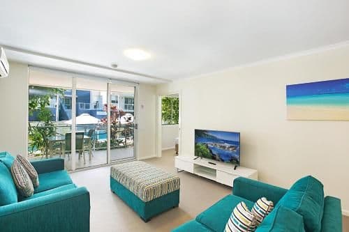 Two-Bedroom Apartment with Pool View