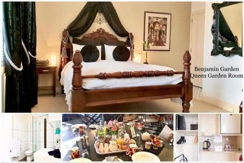 Benjamin Queen Room with Garden View
