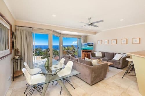 Three-Bedroom Apartment with Ocean View