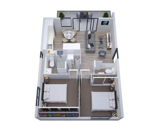 Two-Bedroom Apartment