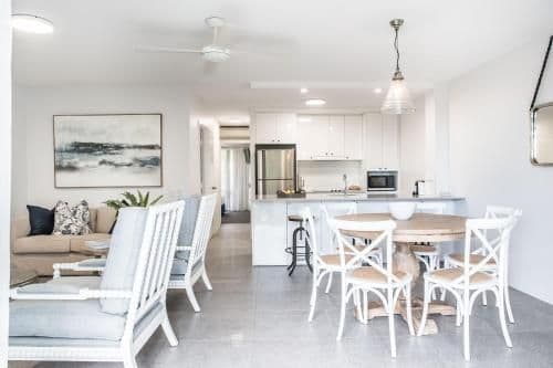 Deluxe Two-Bedroom Apartment with Garden View