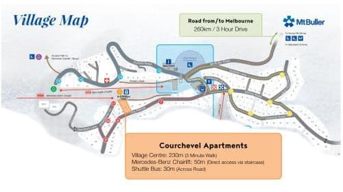 Two-Bedroom Apartment - Courchevel Apartment 11