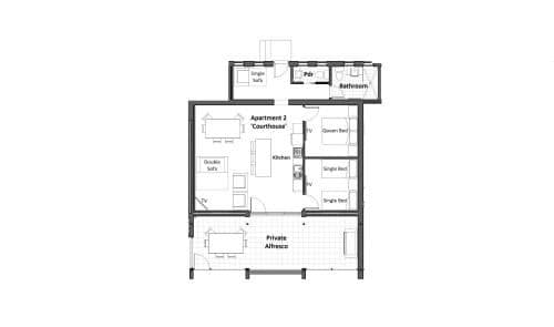 Two-Bedroom Apartment
