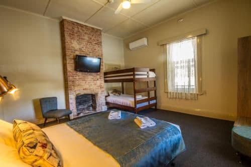 Family Room with Shared Bathroom