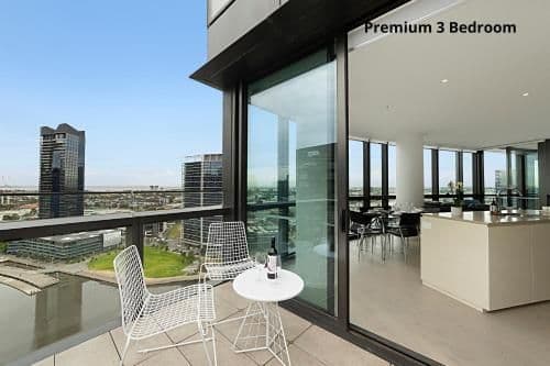 Premium 3 Bedroom Apartment with water views