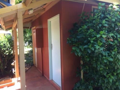 Cabin with Outdoor Private Bathroom