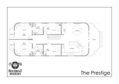 Houseboat with Hot Tub - The Prestige