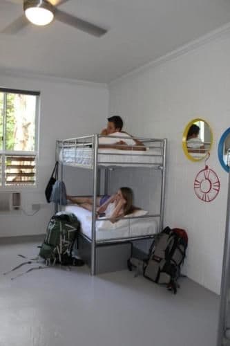Bed in 6-Bed Mixed Dormitory Room with Shared Bathroom