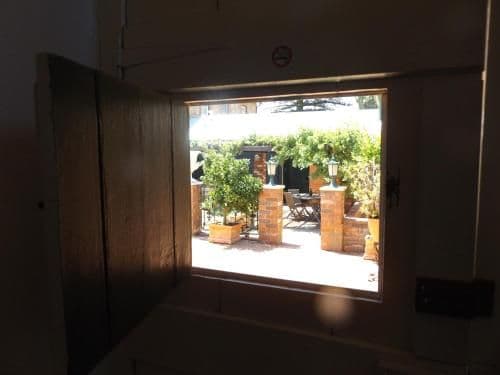 Double Room with Patio and Shared Bathroom