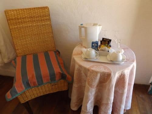 Double Room with Patio and Shared Bathroom