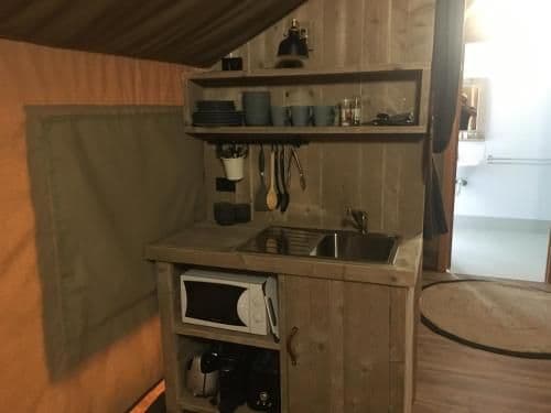 Family Glamping Tent - Safari (6 Guests)