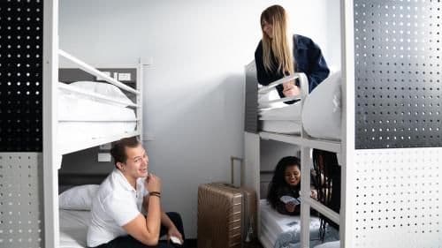 Bed in 6-Bed Mixed Dormitory Room with Private Bathroom