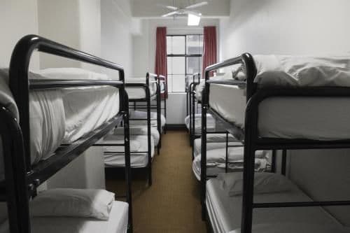 Bed in 16-Bed Mixed Dormitory Room with Private Bathroom