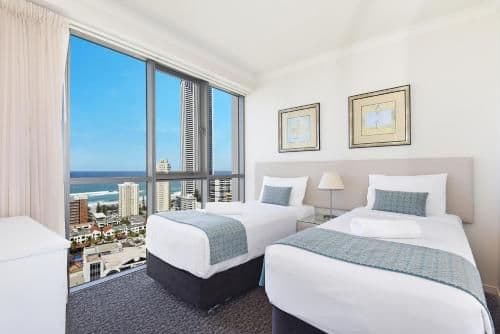 Premium Two-Bed Two-Bathroom Ocean View Apartment