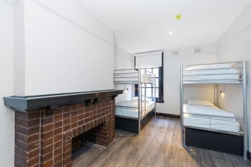 Bed in 4-Bed Mixed Dormitory Room with Private Bathroom