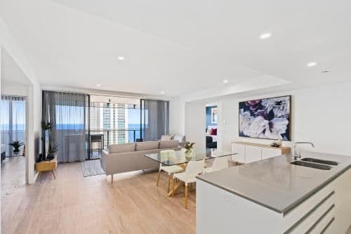 Three-Bedroom Apartment with Ocean View