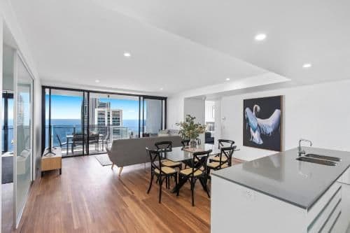 Three-Bedroom Apartment with Ocean View