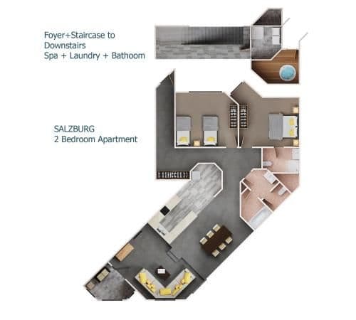 Two-Bedroom Apartment (4 Adults)