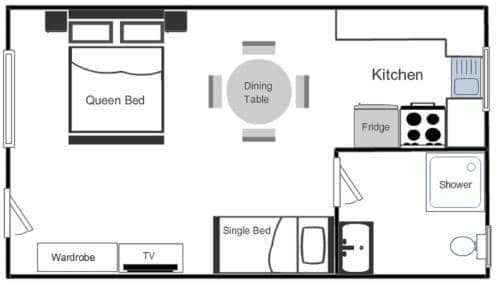 Standard Self Contained Room