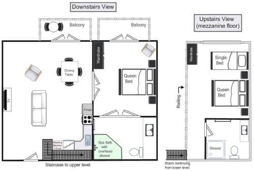 Two-Bedroom Apartment with Ocean View