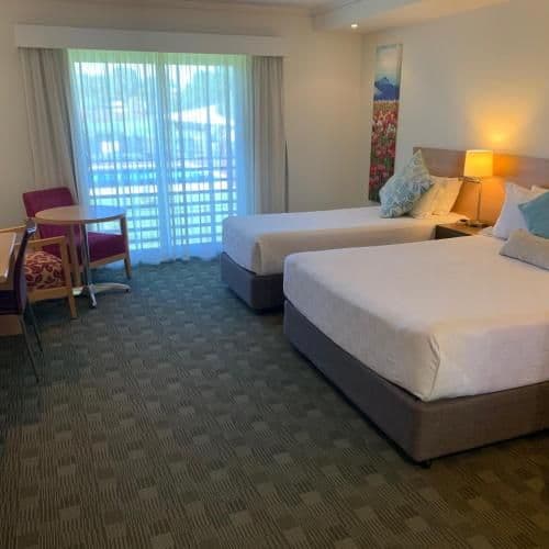 Double or Twin Room with Pool View