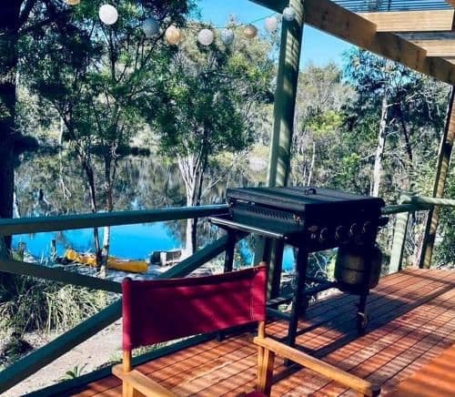 Two-Bedroom Chalet with Private Jetty