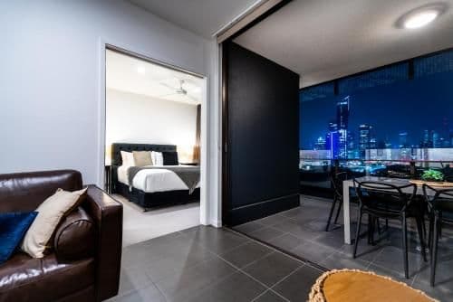 Two-Bedroom Executive Apartment with Balcony and City Views
