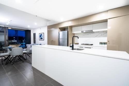 Two-Bedroom Apartment with Balcony and Mountain View