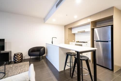 One-Bedroom Apartment with City View