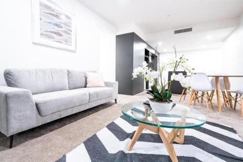 Two-Bedroom Executive Apartment with Balcony and City Views