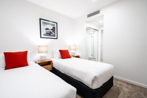 Two-Bedroom Executive Apartment with Balcony and City Views