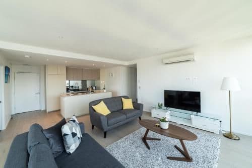 Top Floor Sub Penthouse, Three Bedroom, Two-Bathroom with City & Sea Views