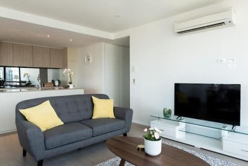 Top Floor Sub Penthouse, Three Bedroom, Two-Bathroom with City & Sea Views