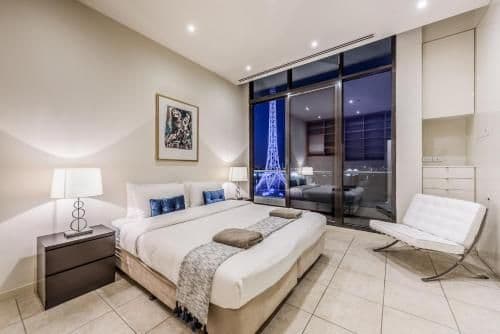 Three-Bedroom Two-Bathroom Penthouse Apartment