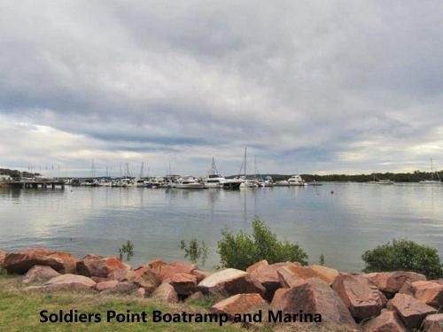 15 'Harbourside' 3-7 Soldiers Point Road - right on the waterfront4