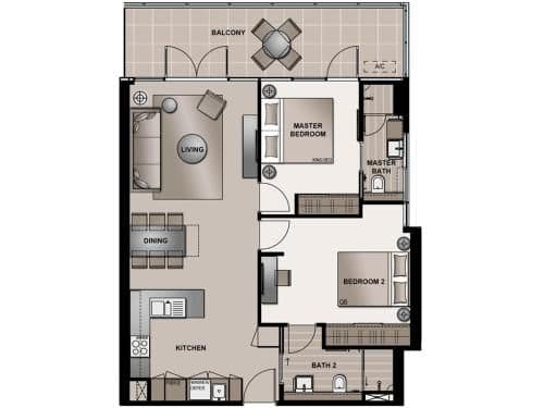 Two-Bedroom Suite - Lyndhurst